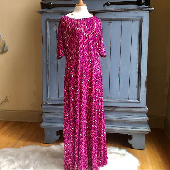 - ♥️Lularoe 3XL Maxi Dress - Picture 4 of 8